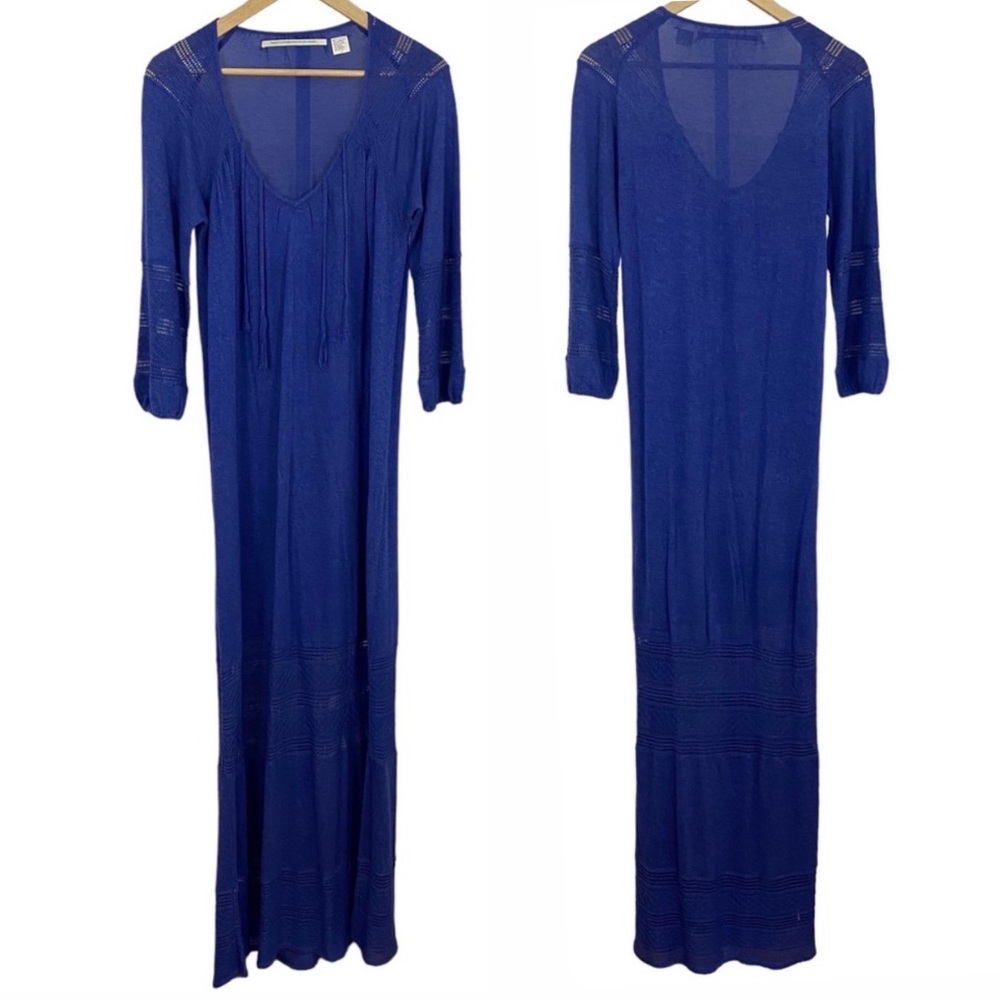 Twelfth Street by Cynthia Vincent Maxi Dress Size Medium Bamboo Rayon Long